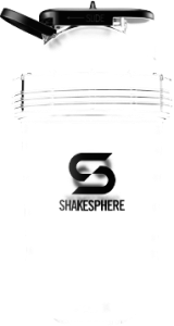 ShakeSphere Tumbler Tritan Clear Black