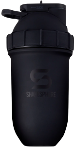 700mls ShakeSphere Tumbler Double Wall Steel Matte Black