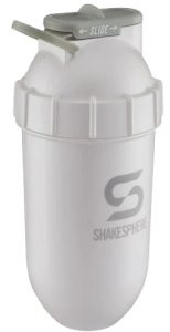 700mls ShakeSphere Tumbler Original Pearl White/Grey Logo