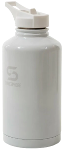 ShakeSphere Hydration Jug 1.8L Steel Double Walled White