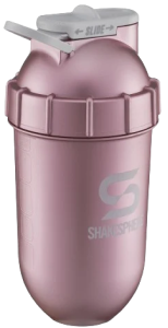 700mls ShakeSphere Tumbler Original Rose Gold/White Logo
