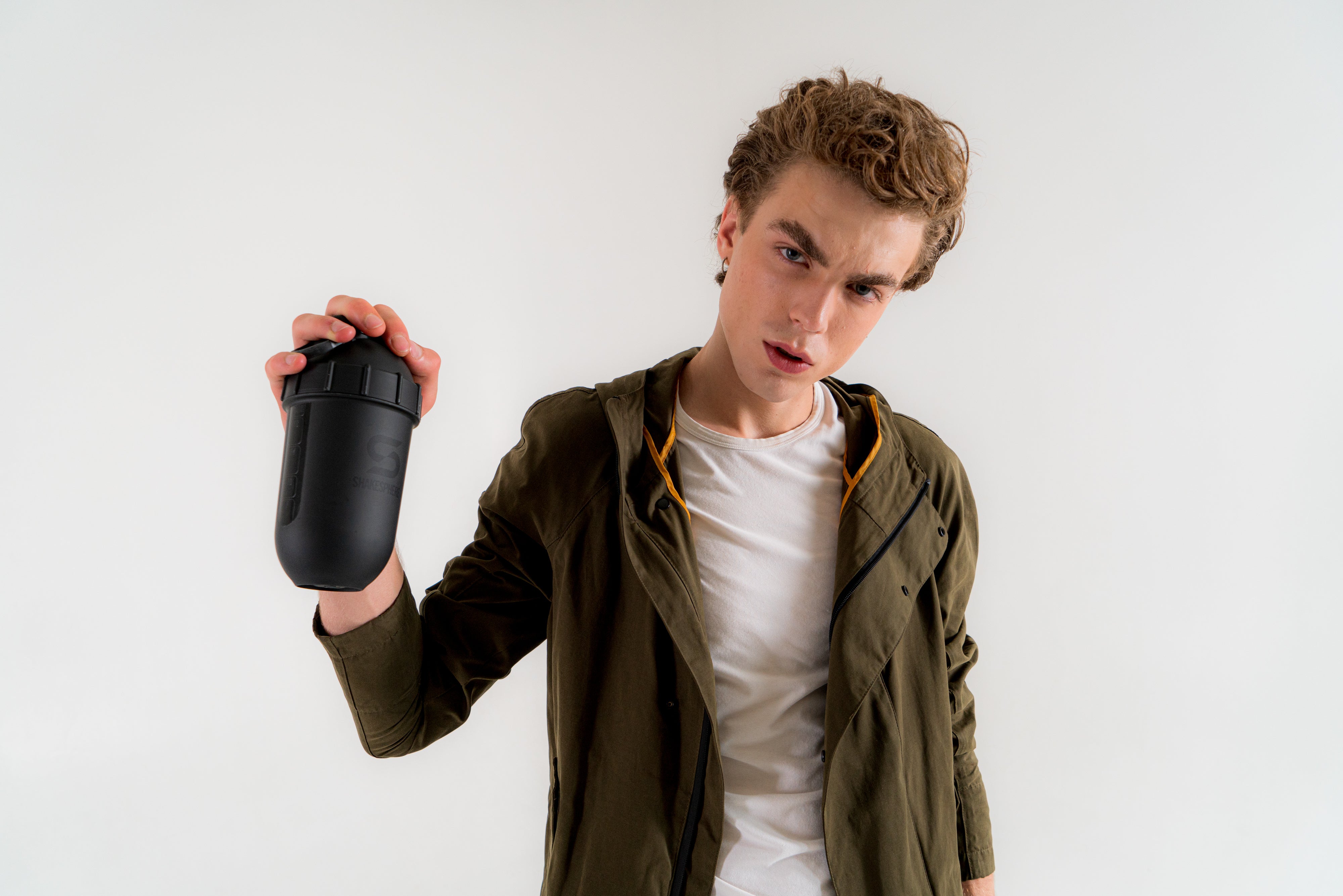 700mls ShakeSphere Tumbler View Matte Black/ Black Window