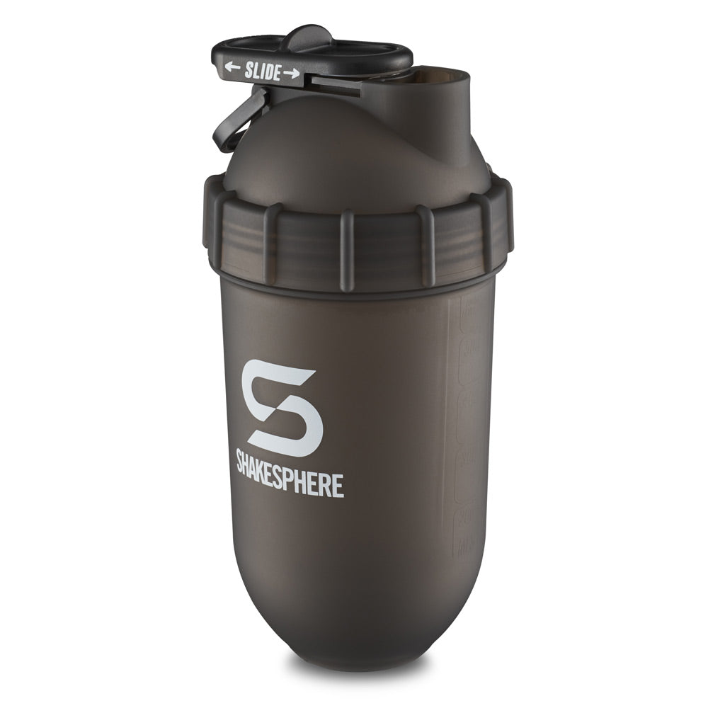 700mls ShakeSphere Tumbler Original Frosted Black/White Logo