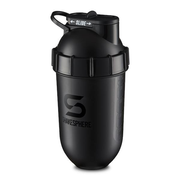 700mls ShakeSphere Tumbler Original Glossy Black/Black Logo