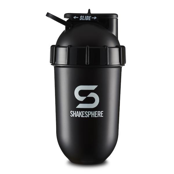 700mls ShakeSphere Tumbler Original Glossy Black/White Logo