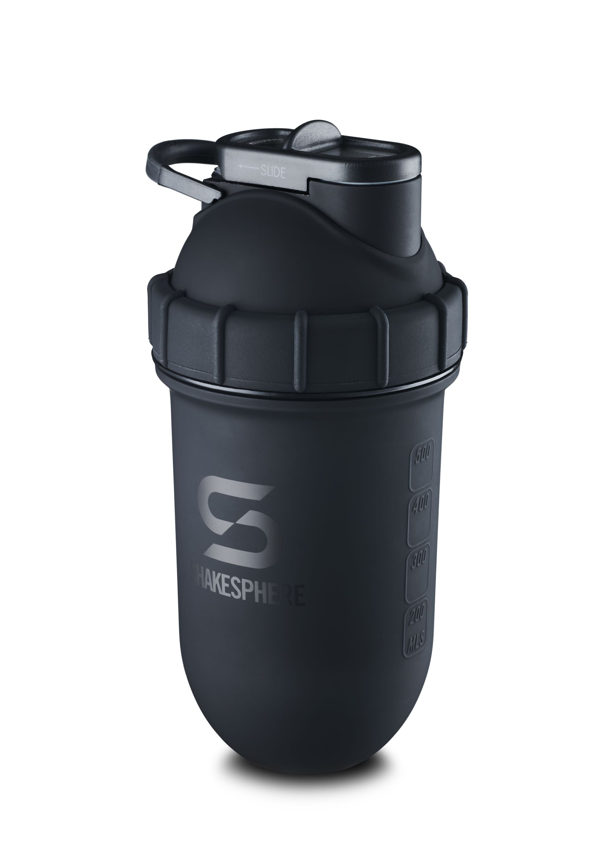 700mls ShakeSphere Tumbler Double Wall Steel Matte Black