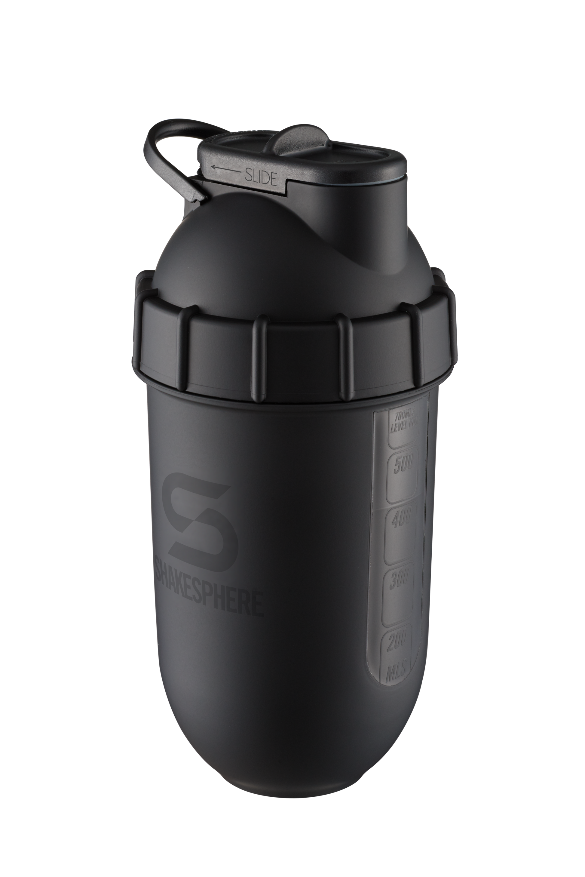 700mls ShakeSphere Tumbler View Matte Black/ Black Window
