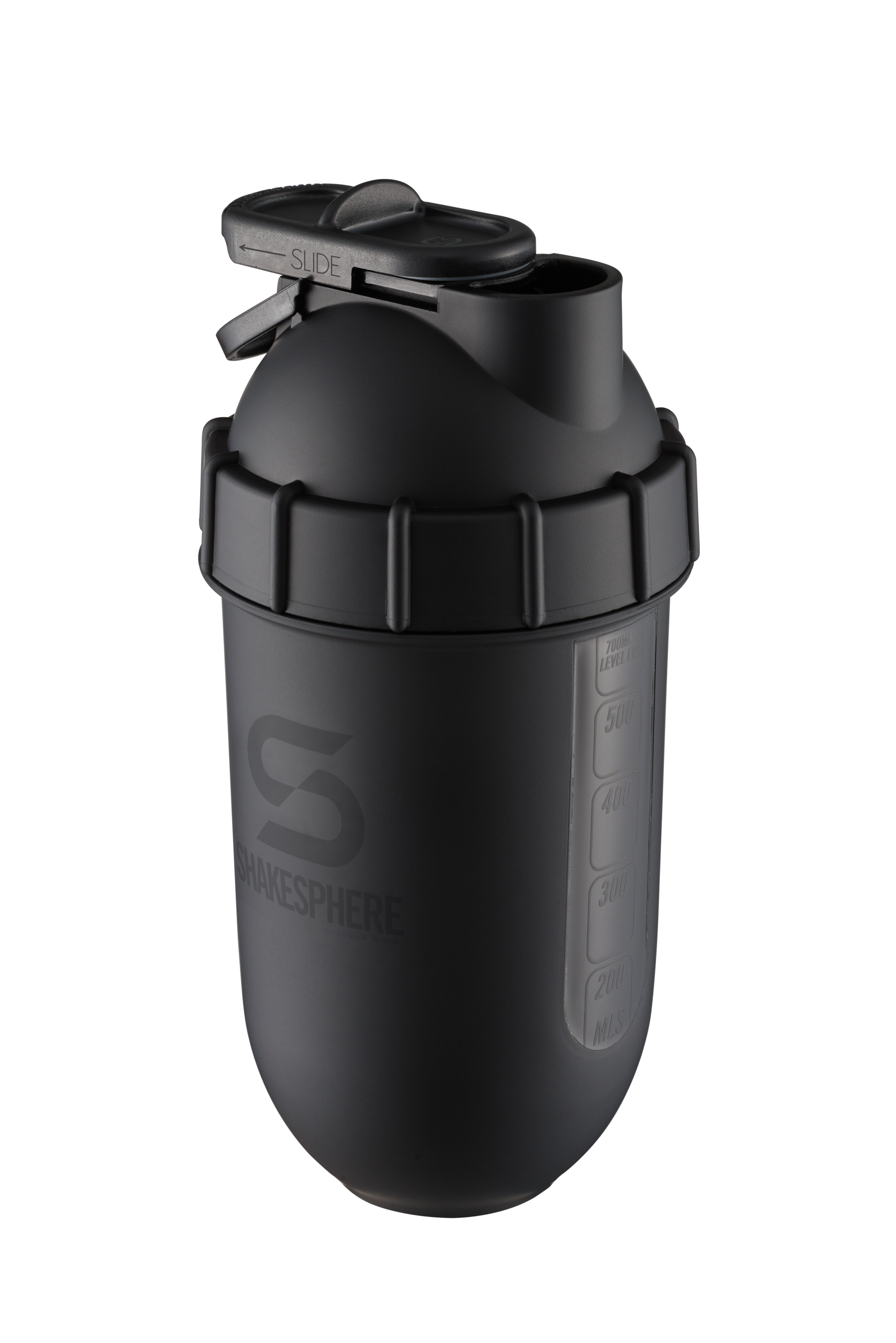 700mls ShakeSphere Tumbler View Matte Black/ Black Window