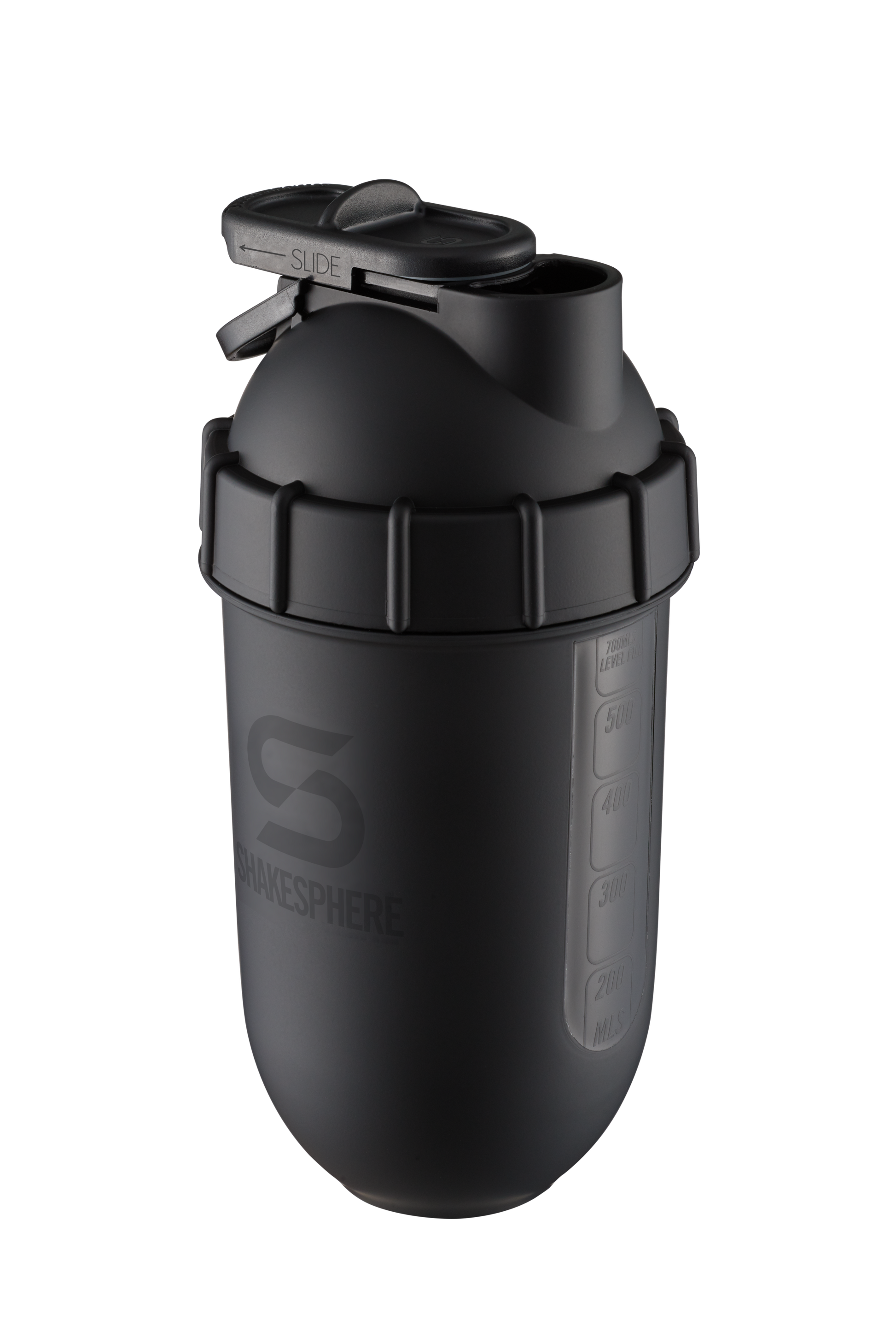 700mls ShakeSphere Tumbler View Matte Black/ Black Window