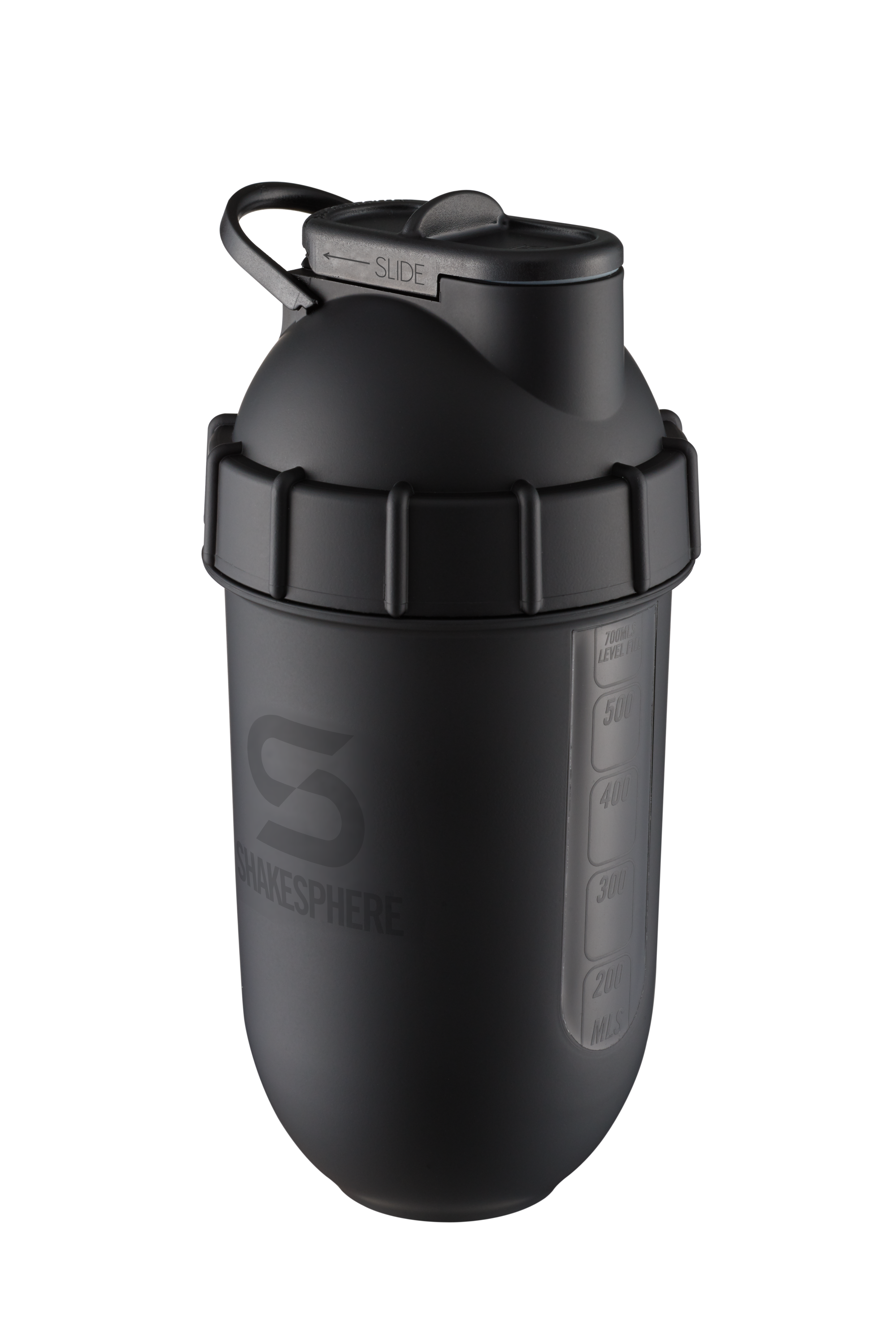700mls ShakeSphere Tumbler View Matte Black/ Black Window
