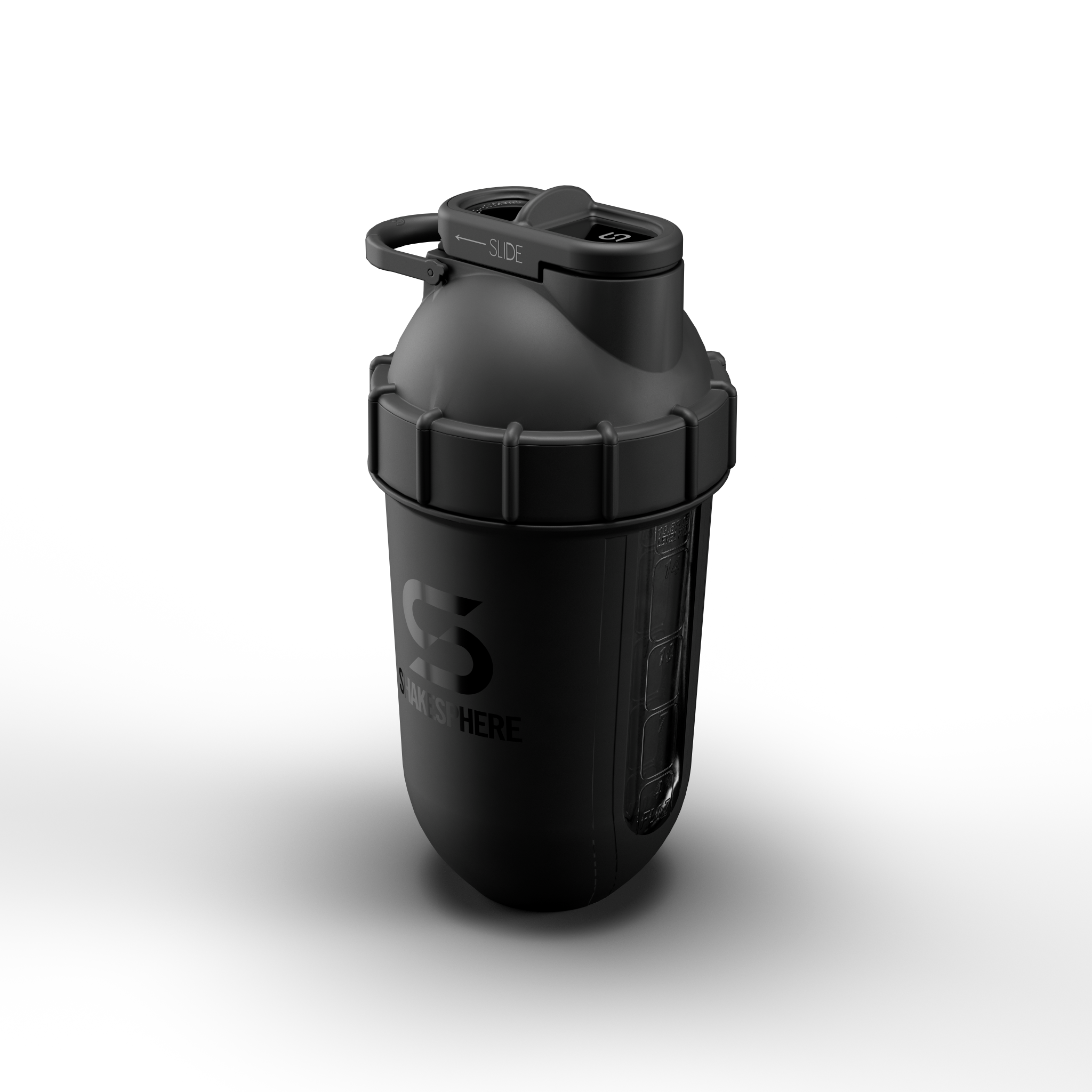 ShakeSphere Tumbler Cooler Shaker Matte Black
