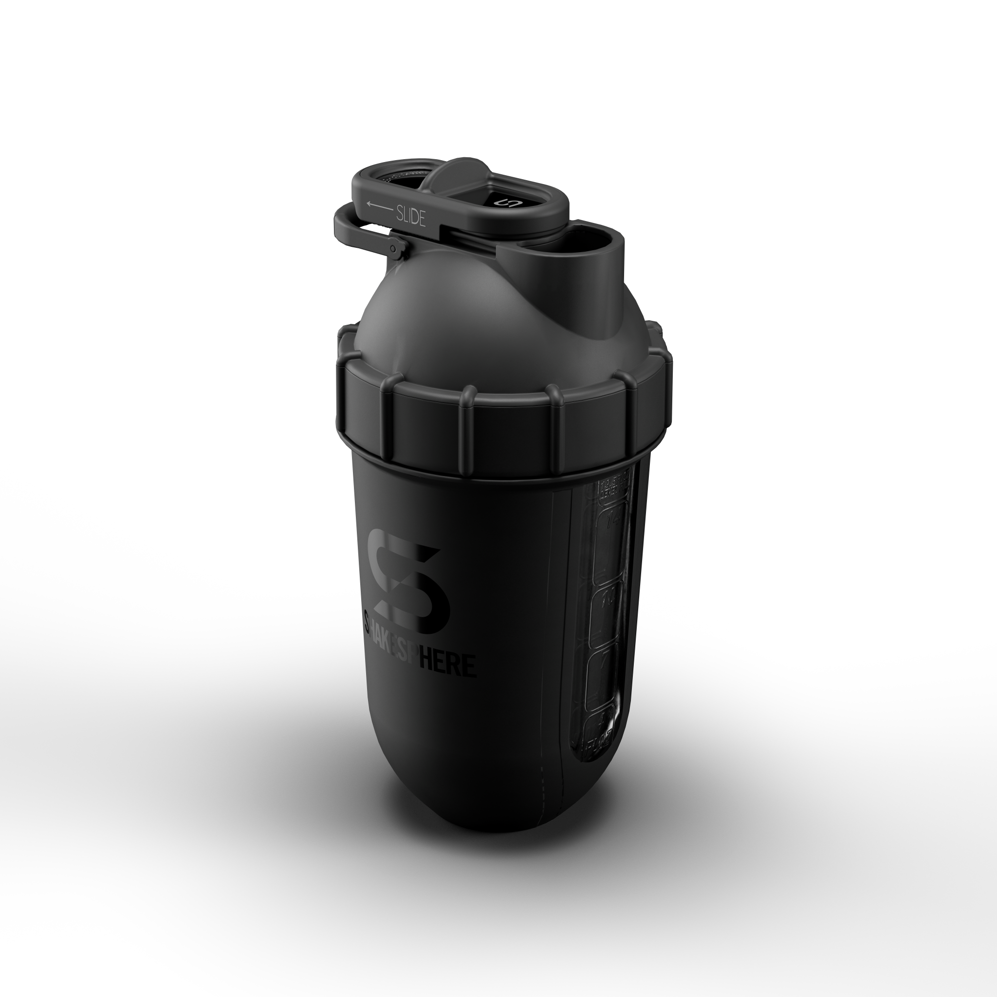 ShakeSphere Tumbler Cooler Shaker Matte Black