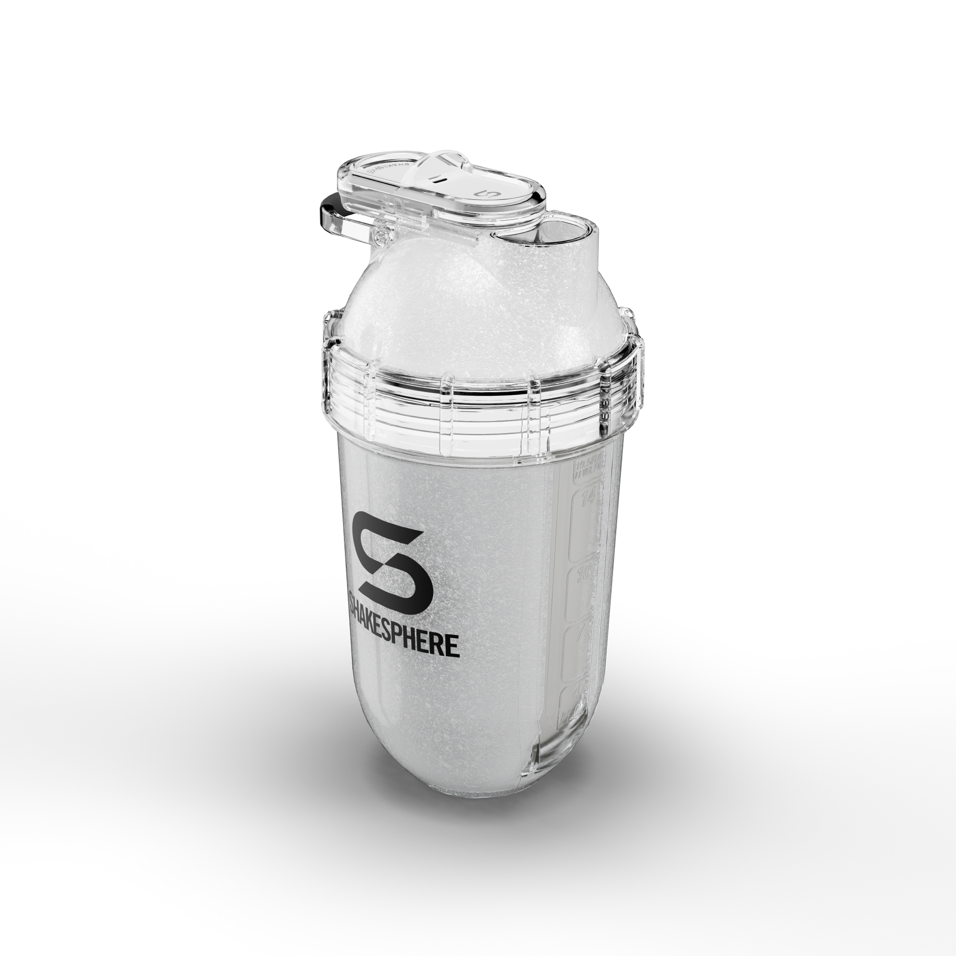 ShakeSphere Tumbler Cooler Shaker Clear