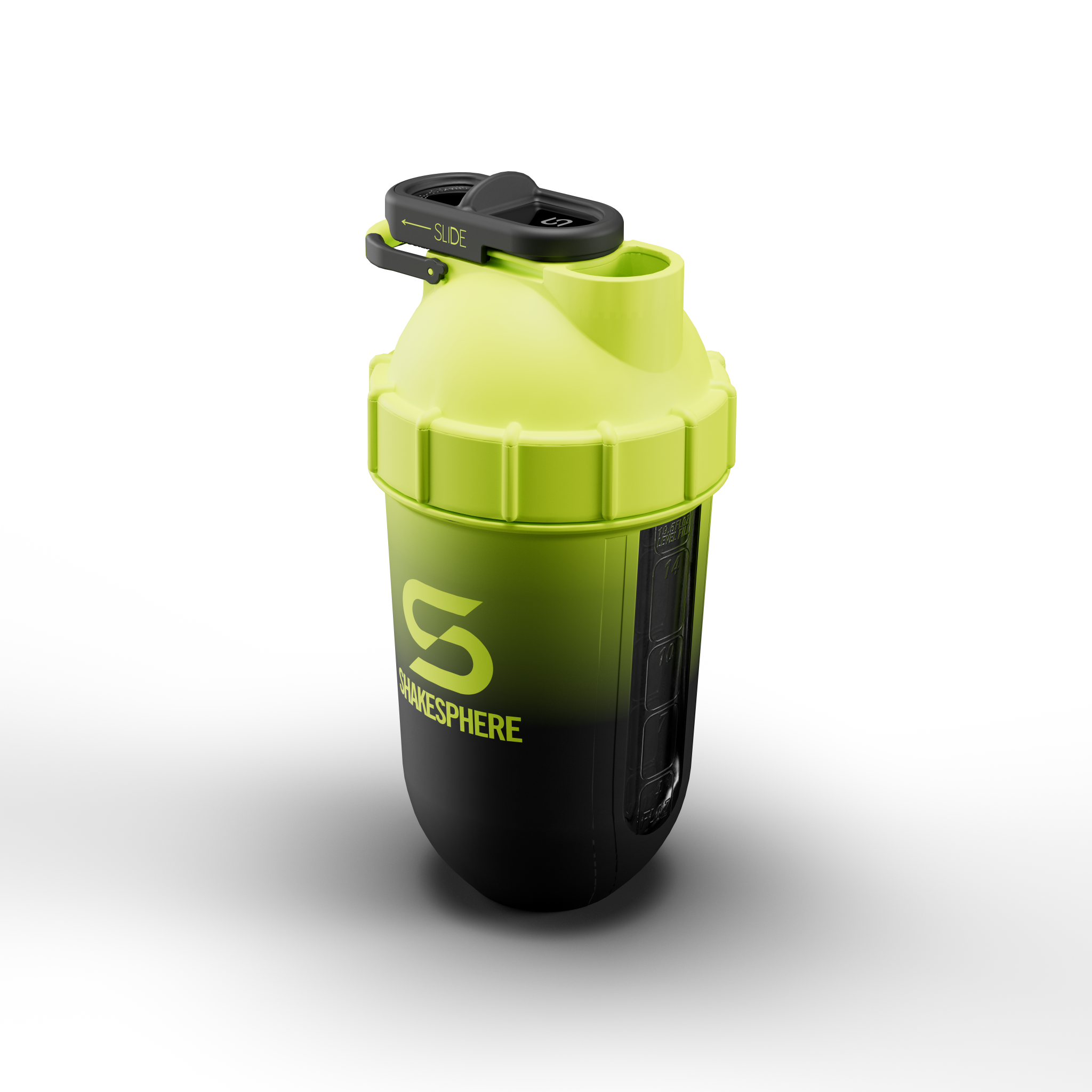 ShakeSphere Tumbler Cooler Shaker Ombre Yellow