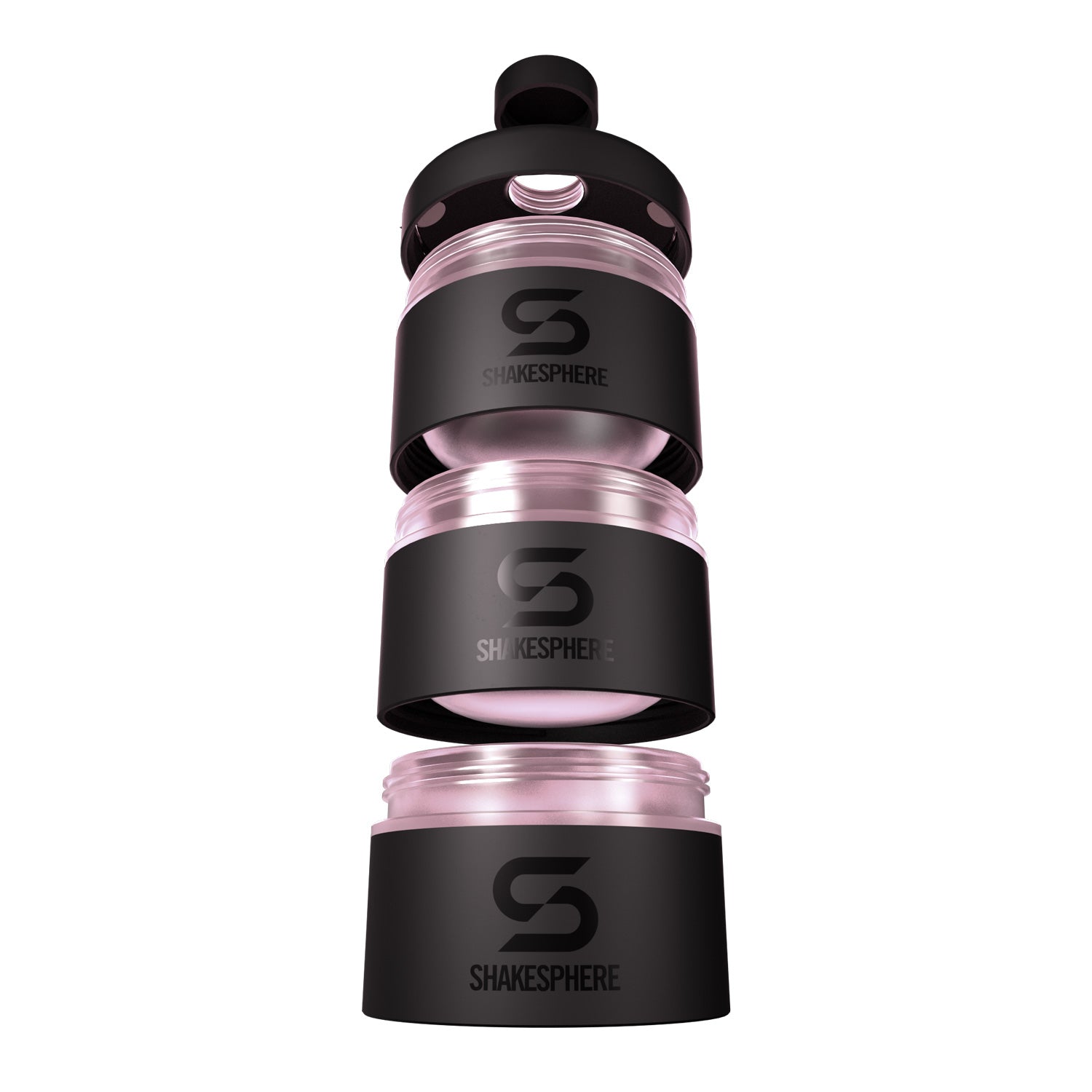 85g / 3oz ShakeSphere Stackable Storage, Rose Gold