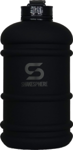 2.2L ShakeSphere Hydration Jug Matte Black/Black Logo