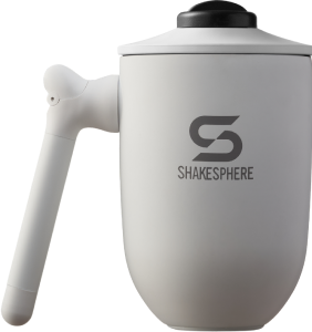 ShakeSphere Thermal Coffee Cup Steel Matte White