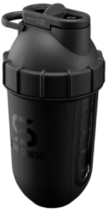 ShakeSphere Tumbler Cooler Shaker Matte Black