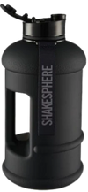 1.3L ShakeSphere Hydration Jug Matte Black/Black Logo