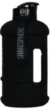 1.3L ShakeSphere Hydration Jug Matte Black/Black Logo