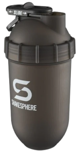 700mls ShakeSphere Tumbler Original Frosted Black/White Logo