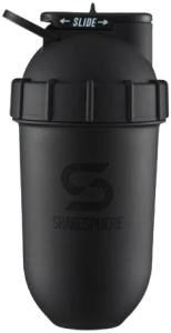 700mls ShakeSphere Tumbler Original Matte Black/Black Logo