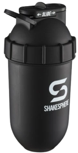 700mls ShakeSphere Tumbler Original Matte Black/White Logo