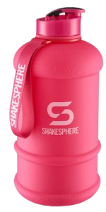 1.3L ShakeSphere Hydration Jug Matte Pink/White Logo