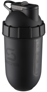 700mls ShakeSphere Tumbler View Matte Black/ Black Window