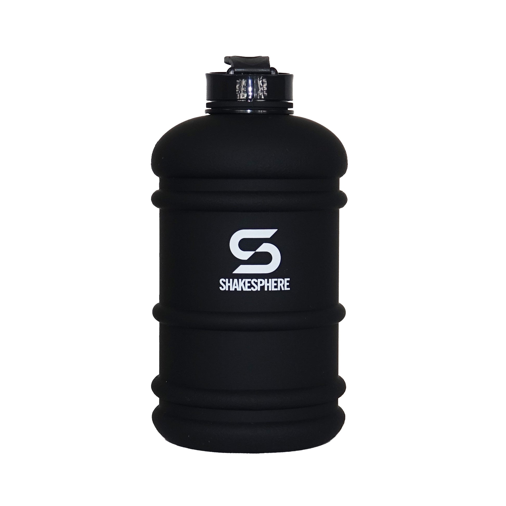 2.2 Litre Matte Black Hydration Jug with White ShakeSphere Logo - ShakeSphere 