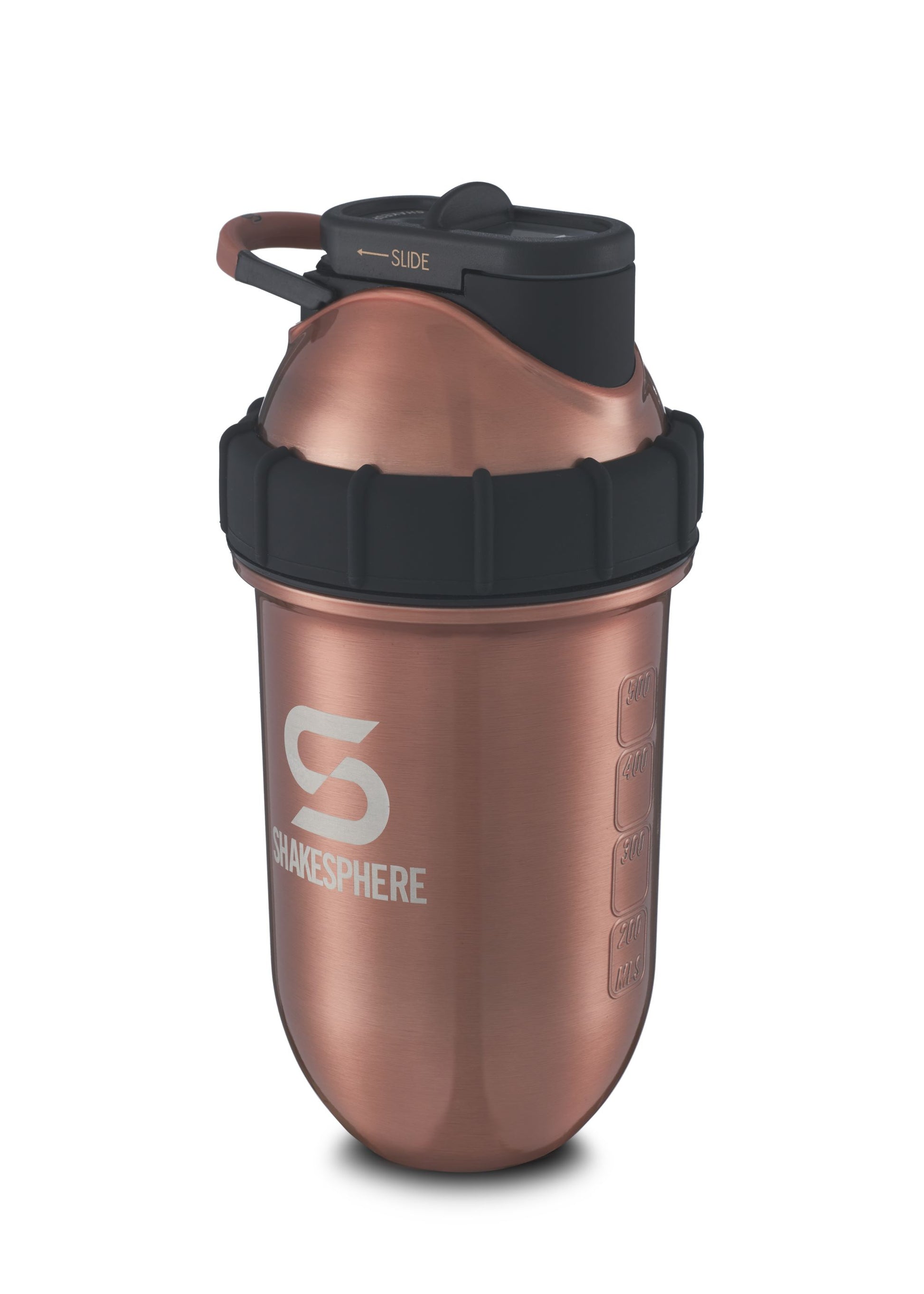 700mls ShakeSphere Tumbler Double Wall Steel Copper