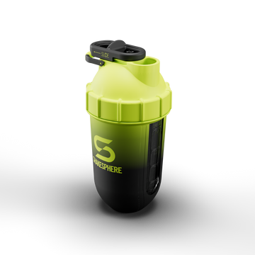 ShakeSphere Tumbler Cooler Shaker Ombre Yellow